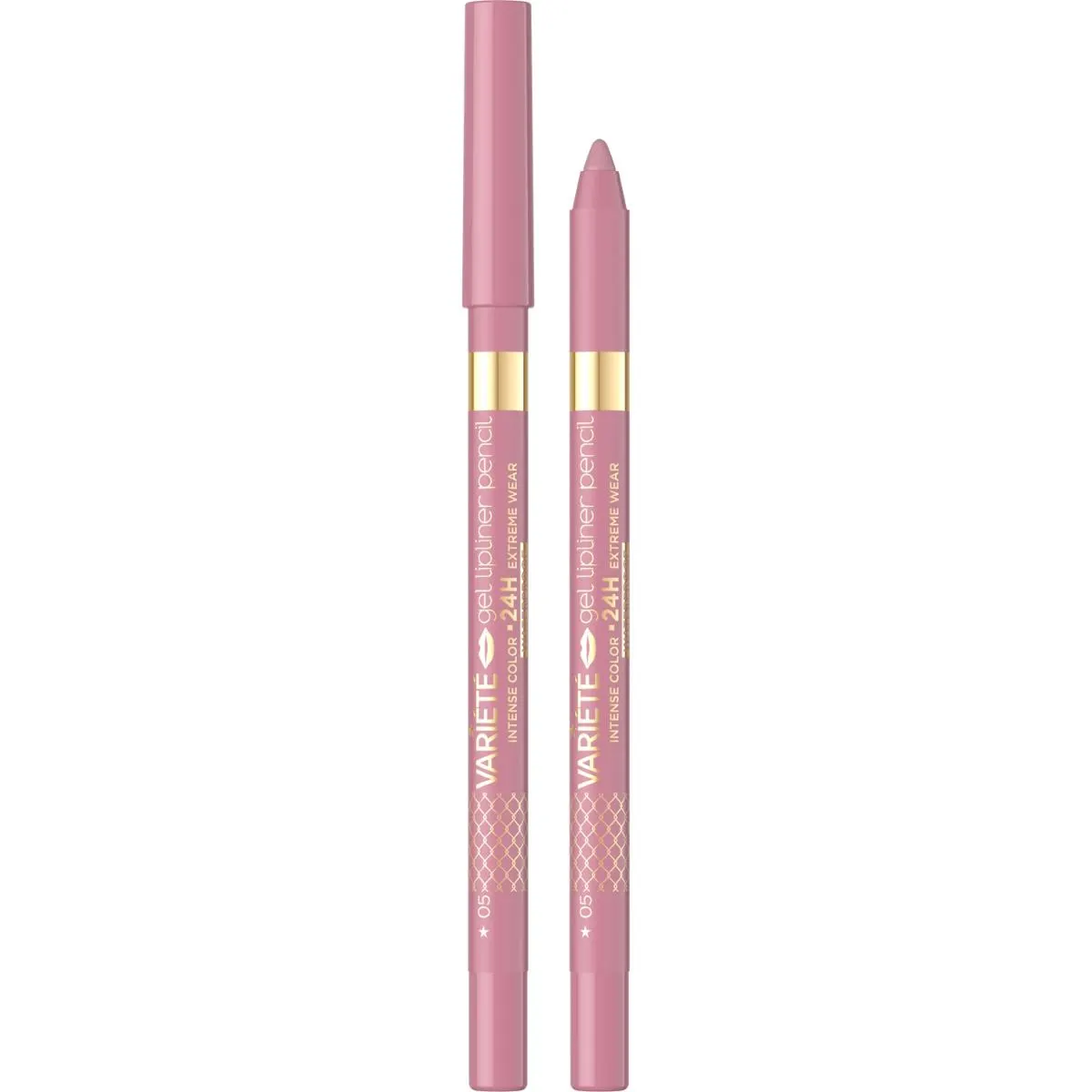 Crayon lèvres gel waterproof N°05 Angel Nude - EVELINE - vue 2