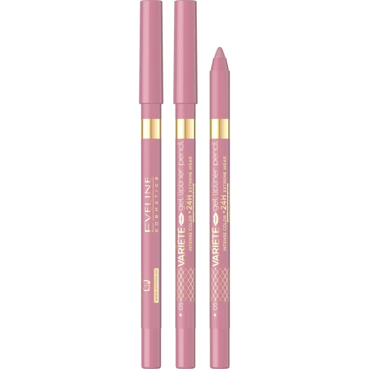Crayon lèvres gel waterproof N°05 Angel Nude - EVELINE