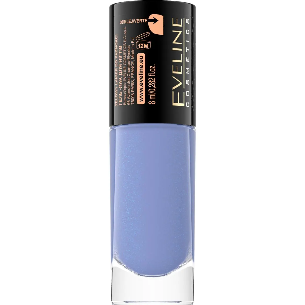 Vernis à ongles gel N°281 8 ml - EVELINE - vue 3