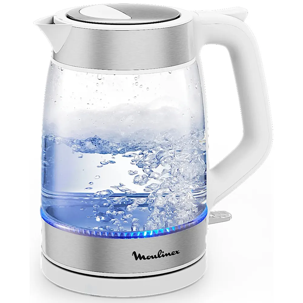 Bouilloire électrique en  verre BY6R5130 - MOULINEX
