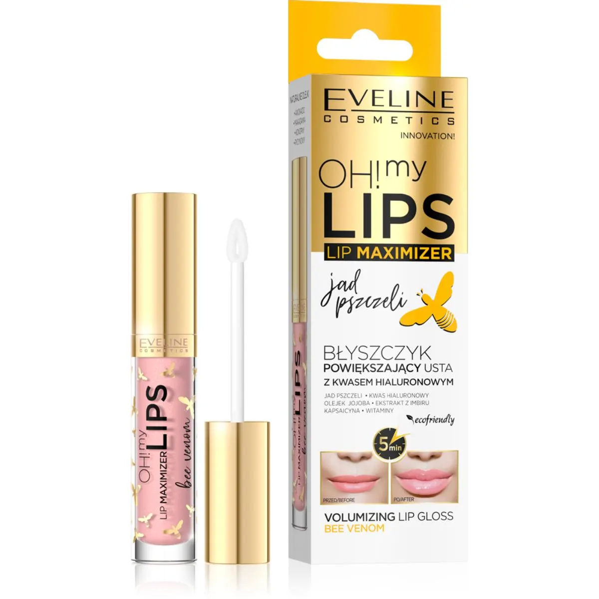 Baume repulpant lèvres Oh! My Lips Bee Venom 4,5 ml - EVELINE - vue 2