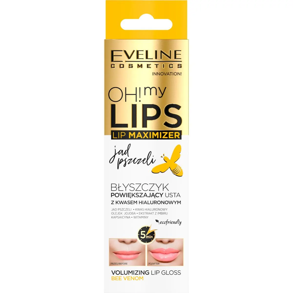 Baume repulpant lèvres Oh! My Lips Bee Venom 4,5 ml - EVELINE