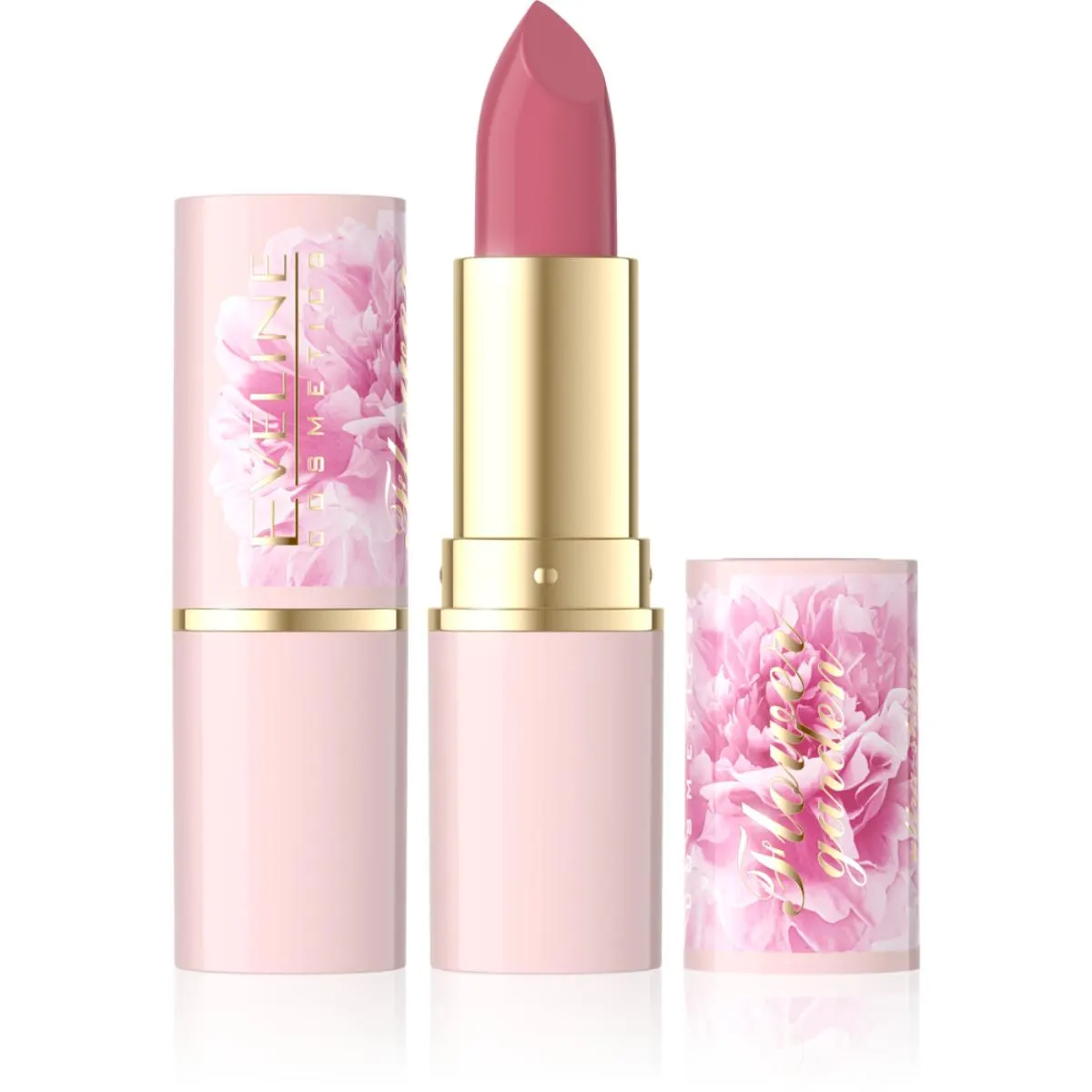 Rouge à lèvres Flower Garden N°1 – Teinte éclatante et hydratante - EVELINE