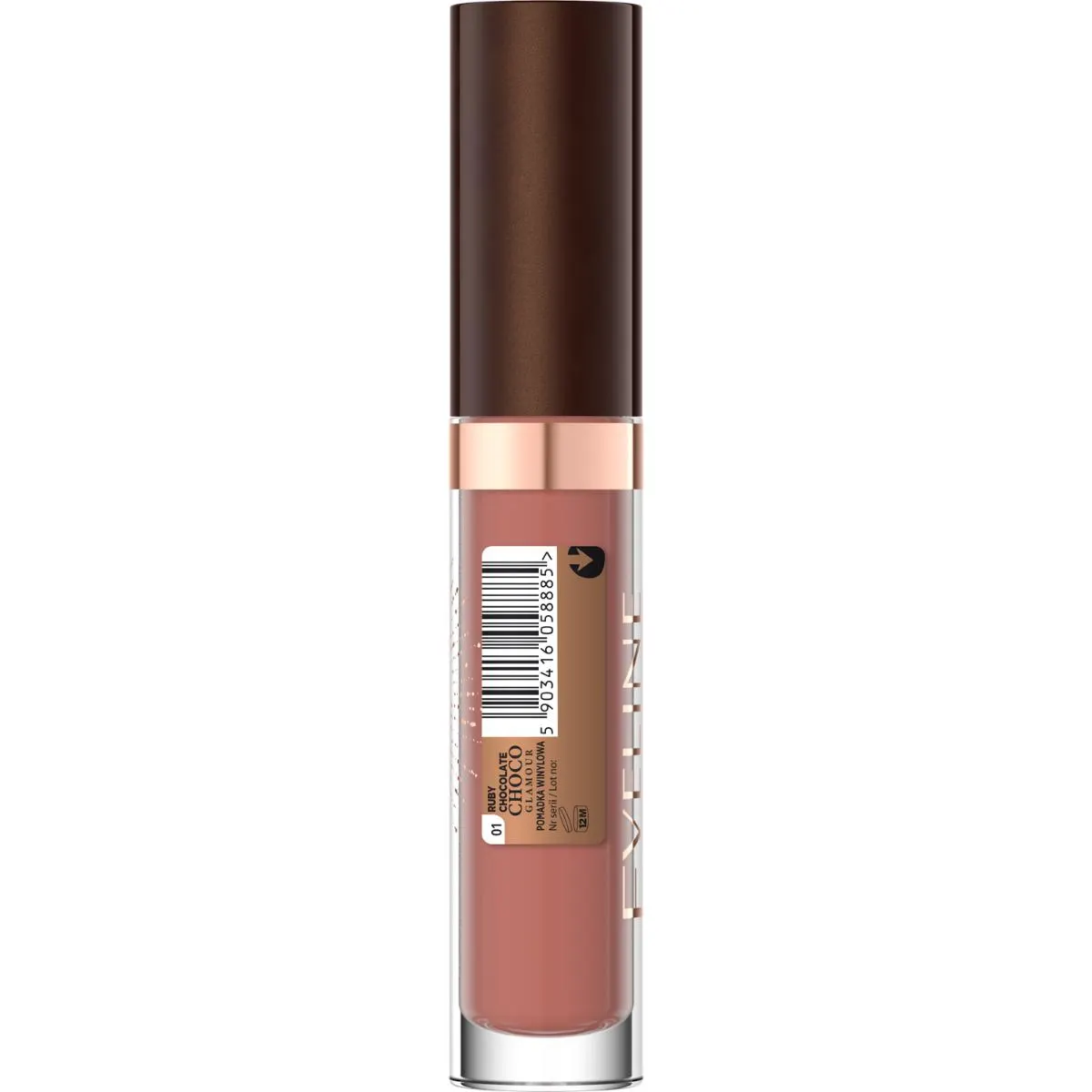 Gloss lèvres vinyle Choco Glmr N°01 4,5 ml - EVELINE - vue 5
