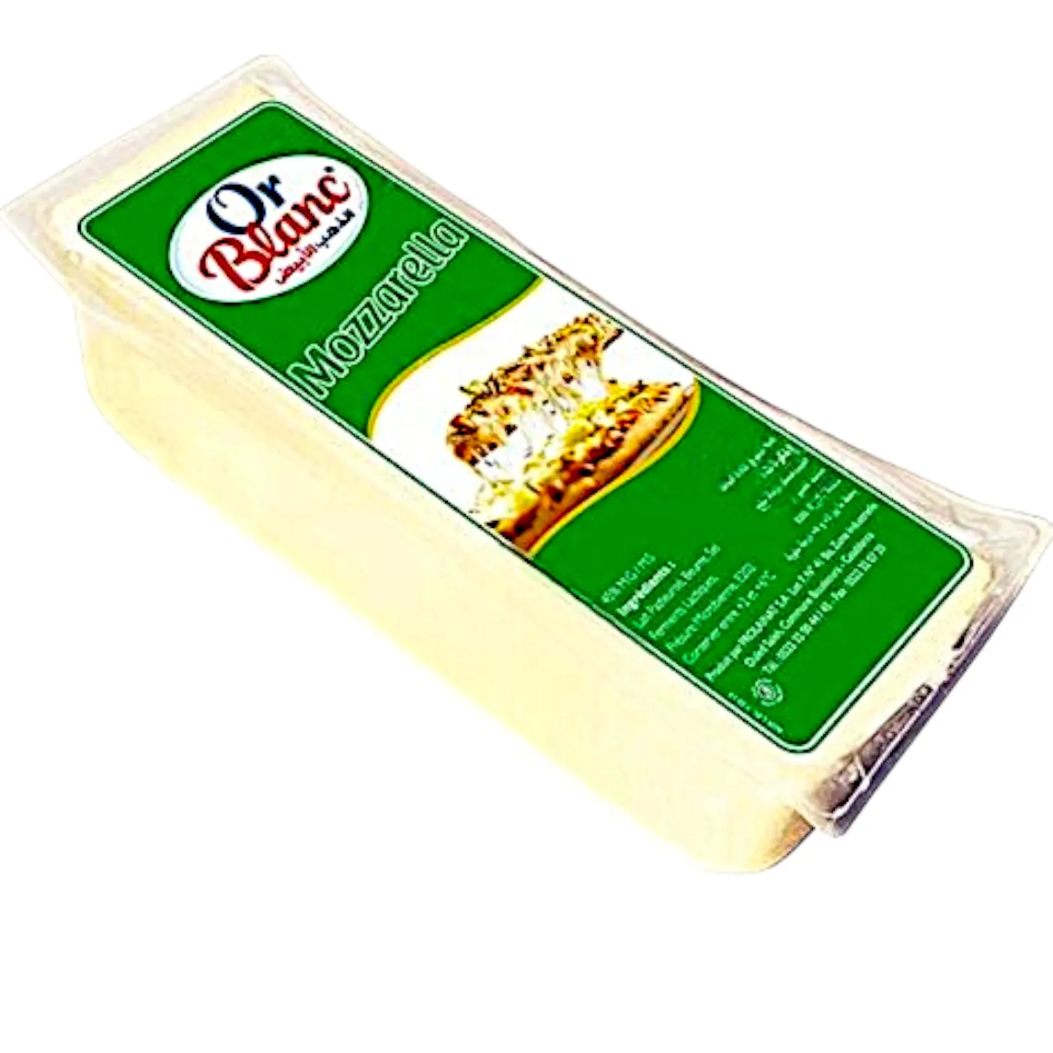 Fromage Mozzarella en morceau 100g - OR BLANC - vue 2
