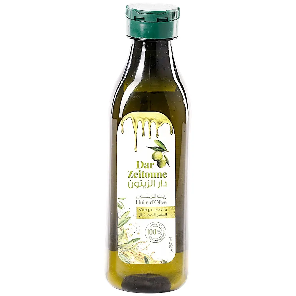 Huile d'olive vierge extra en Pet 250ml - DAR ZEITOUNE