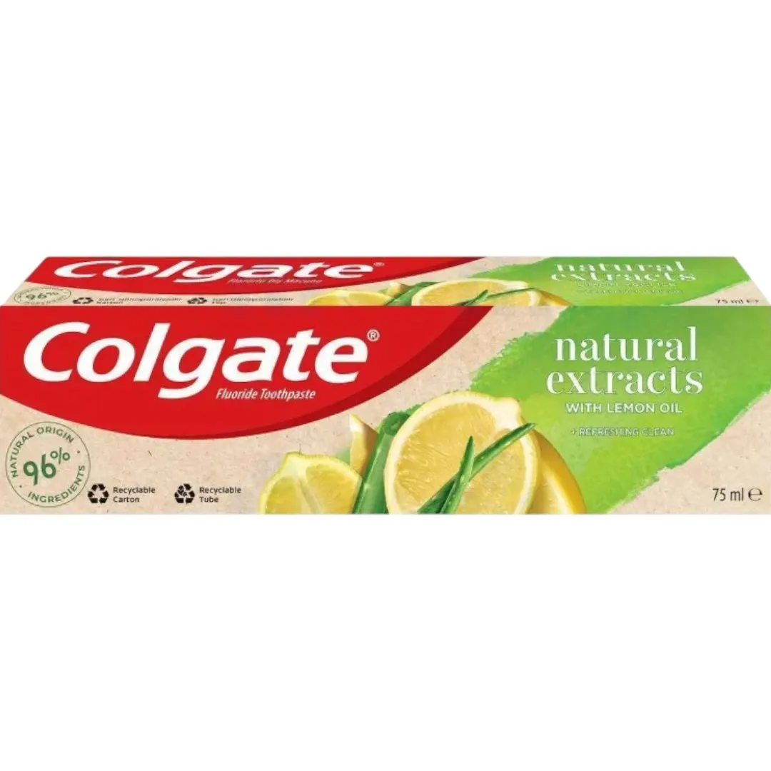 Dentifrice Natural Extracts au Citron 75 ml - COLGATE