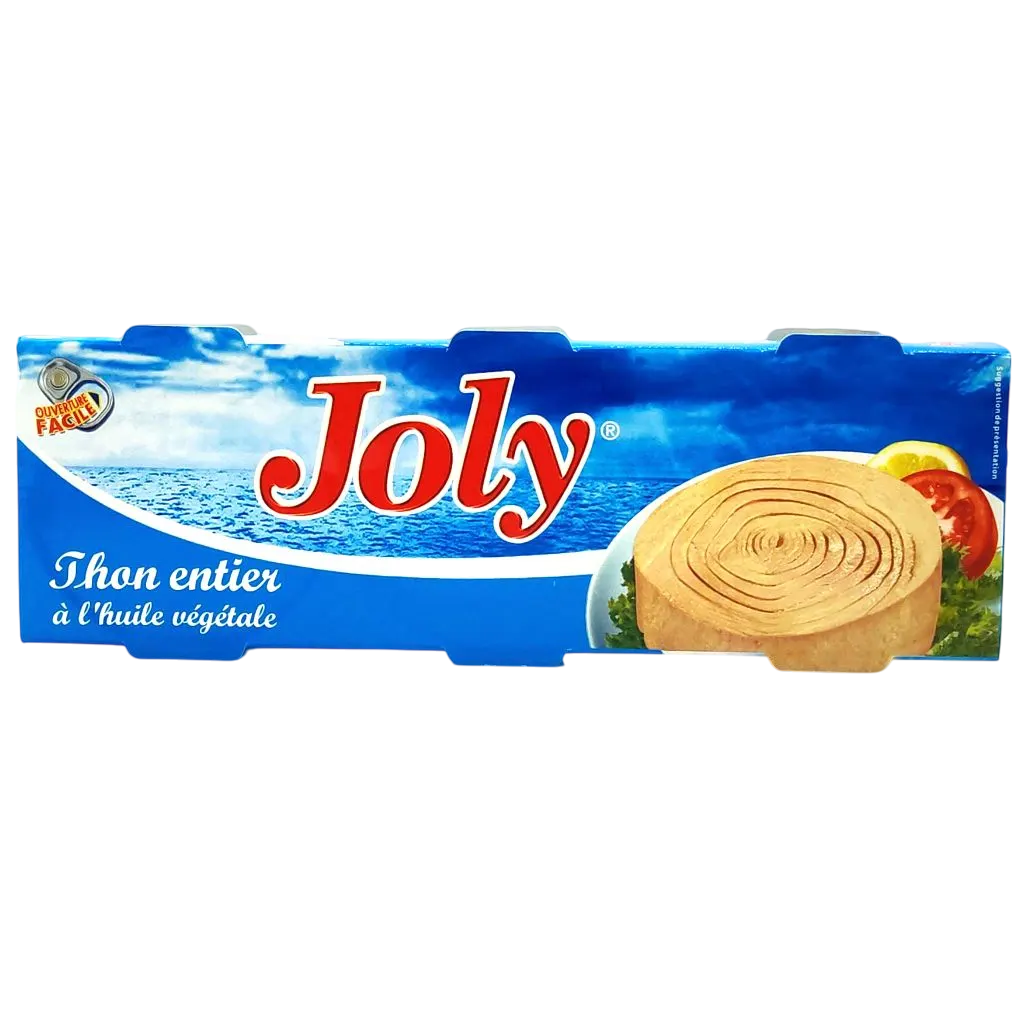 Thon entier à l'huile végétale 3x 85g  - JOLY