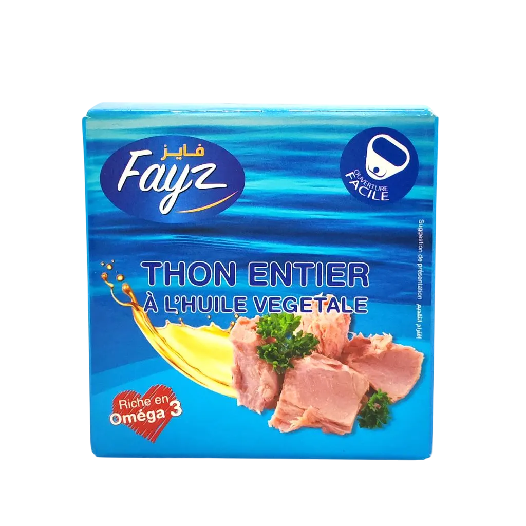 Thon à l'huile végétale 80g - FAYZ