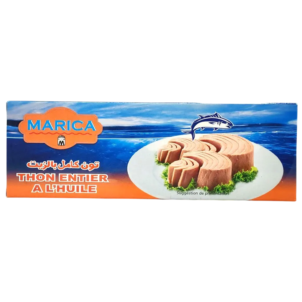 Thon entier huile 3x80g - MARICA