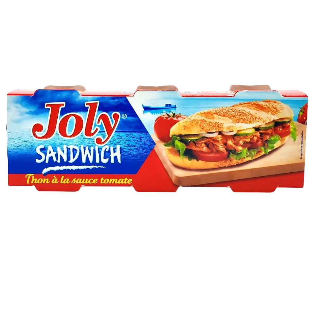 Thon Sandwich à la sauce tomate 3x 80g - JOLY