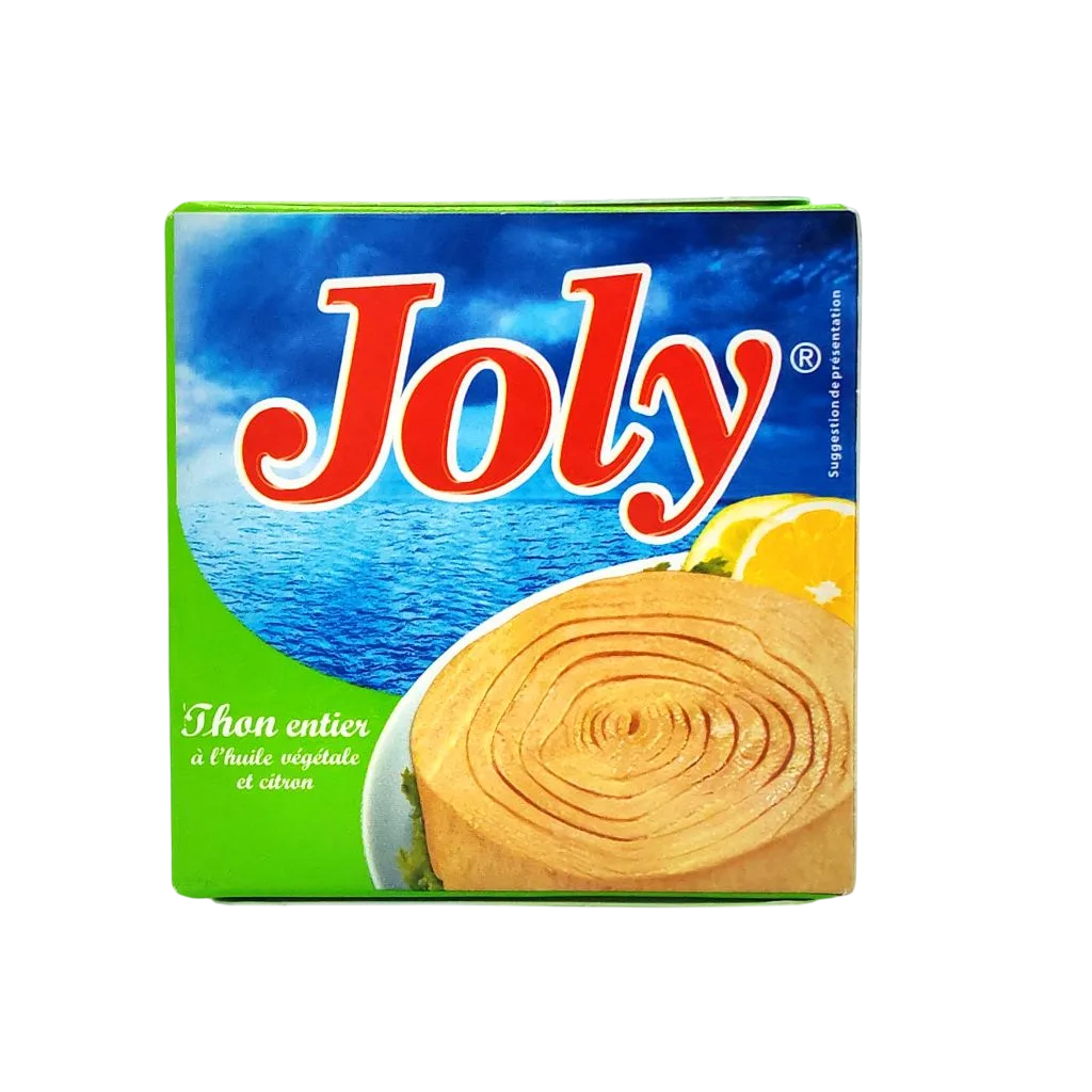 Thon entier à l'huile végétale et citron 85g - JOLY