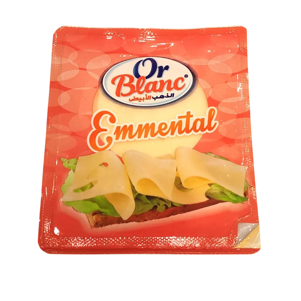 Tranches fromage Emmental 100g - OR BLANC