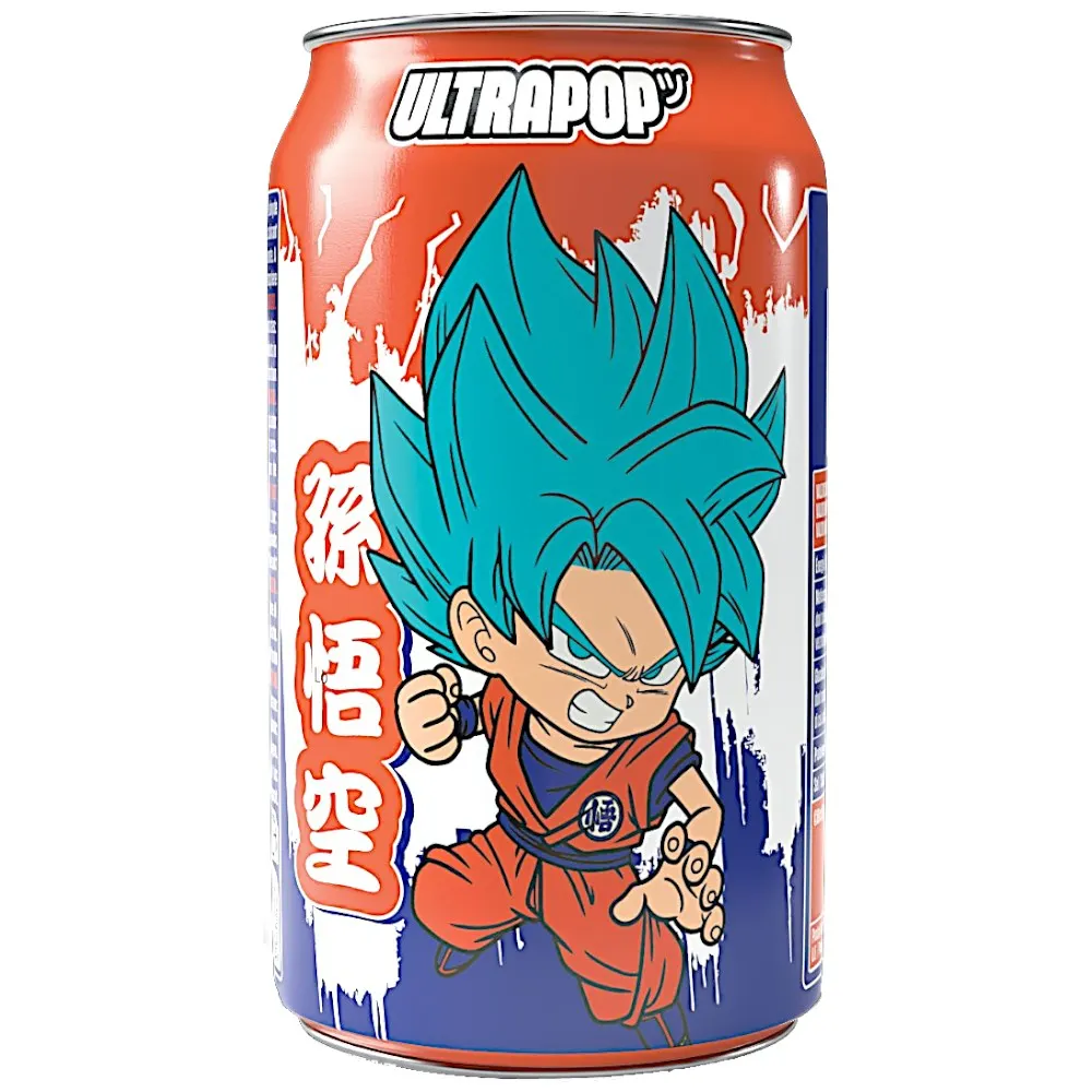 Ultra Pop Boisson fraise & banane Goku canette 330 ml