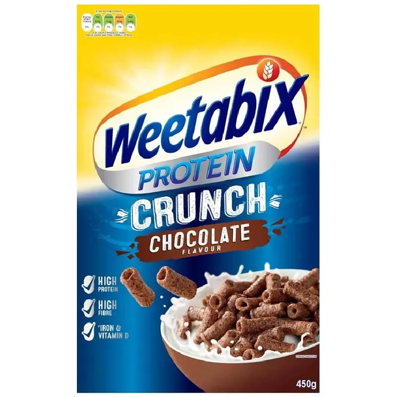 Céréales Protein Crunch Chocolat 450g - WEETABIX