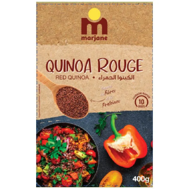 Quinoa rouge 400g - MARJANE