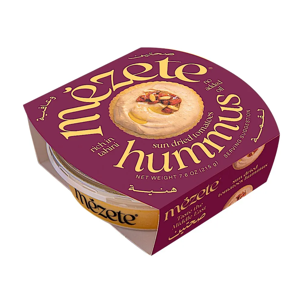 Hummus sun dried tomatoes 215g - MEZETE