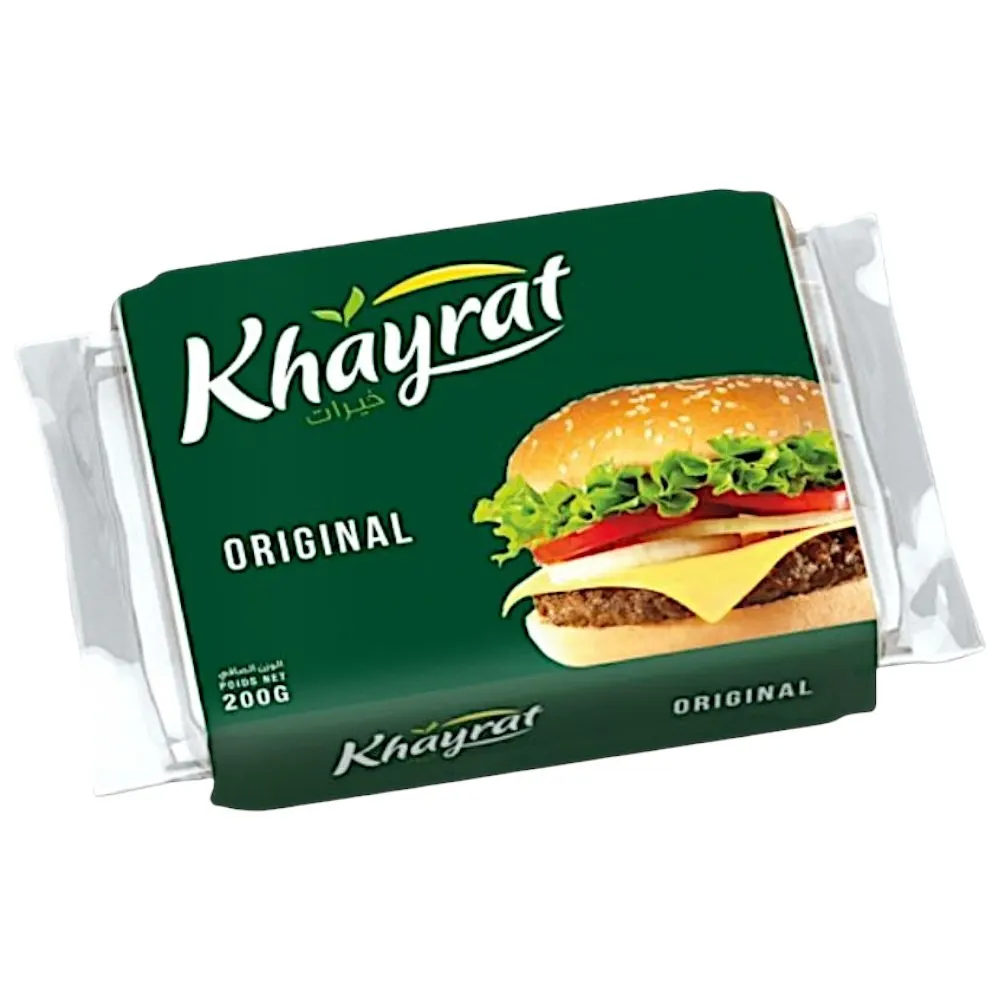 Tranche fromage x12 200g - KHAYRAT