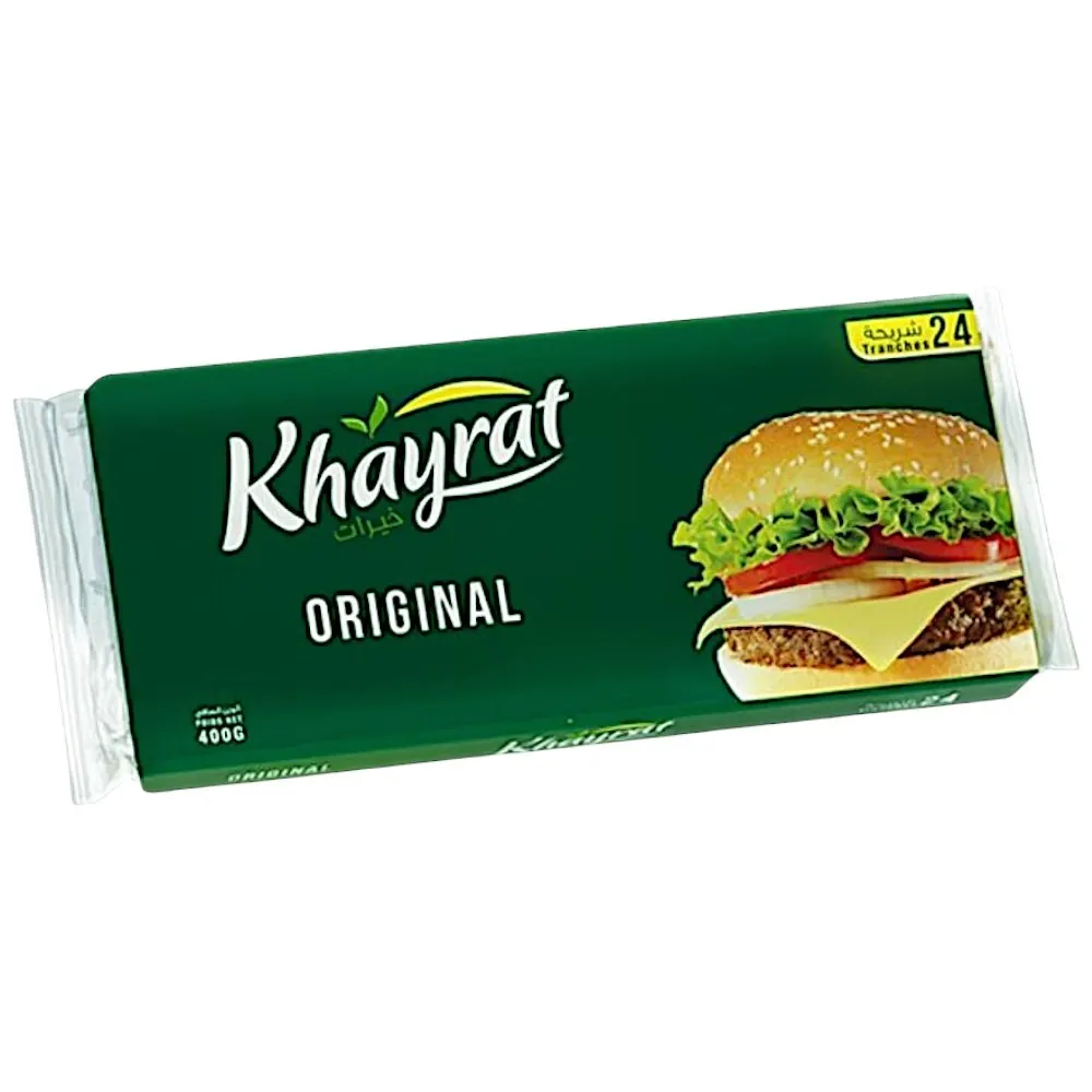 Tranche fromage x24 400g - KHAYRAT