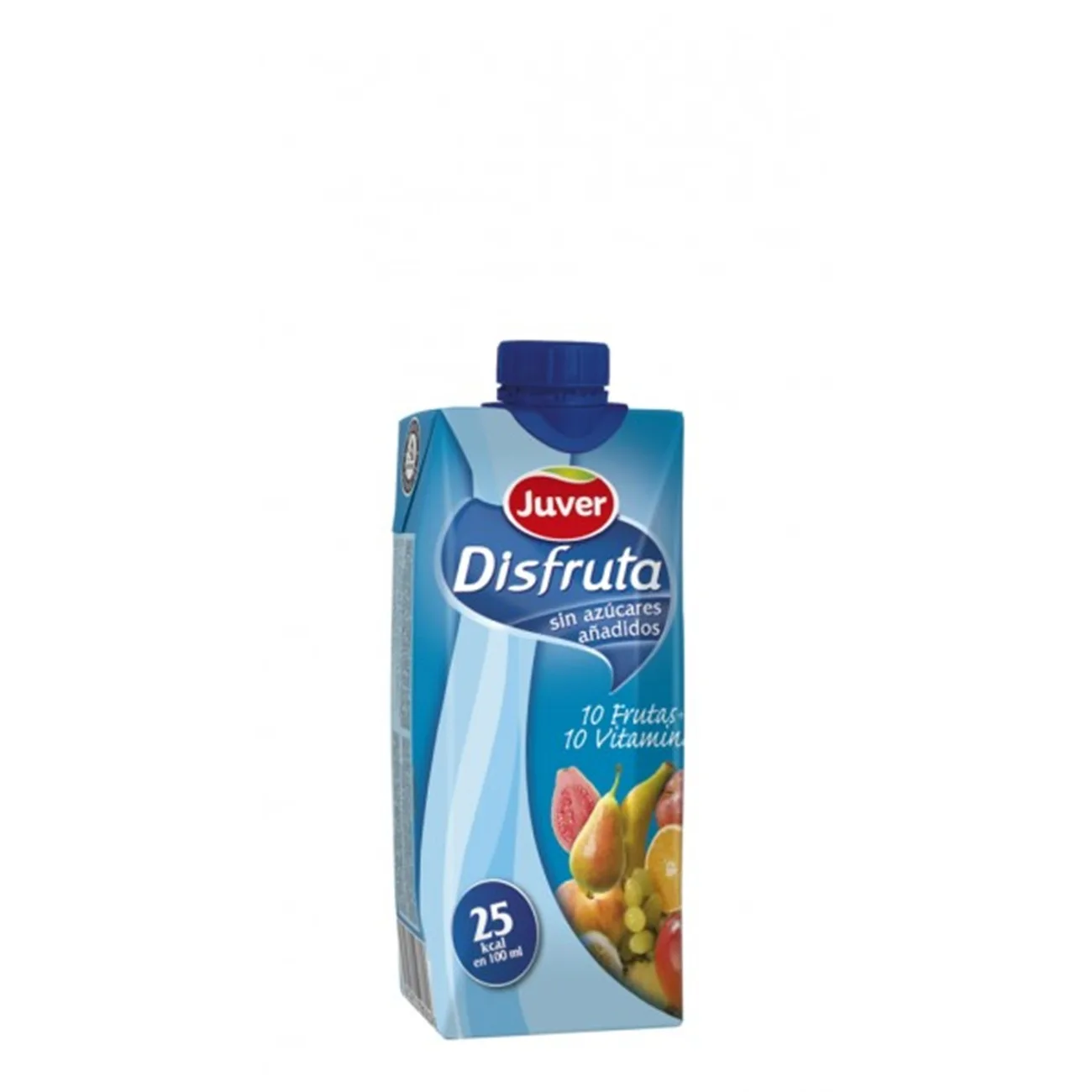 Juver Disfruta jus de fruits multifruits sans sucres ajoutés 33cl