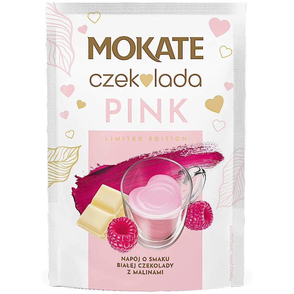Boisson chaude au chocolat instantanée Pink 40g - MOKATE