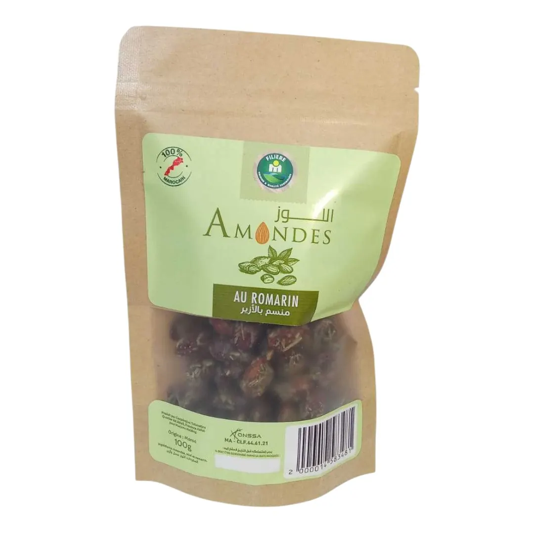 Amandes au romarin 100g - FILIERE M