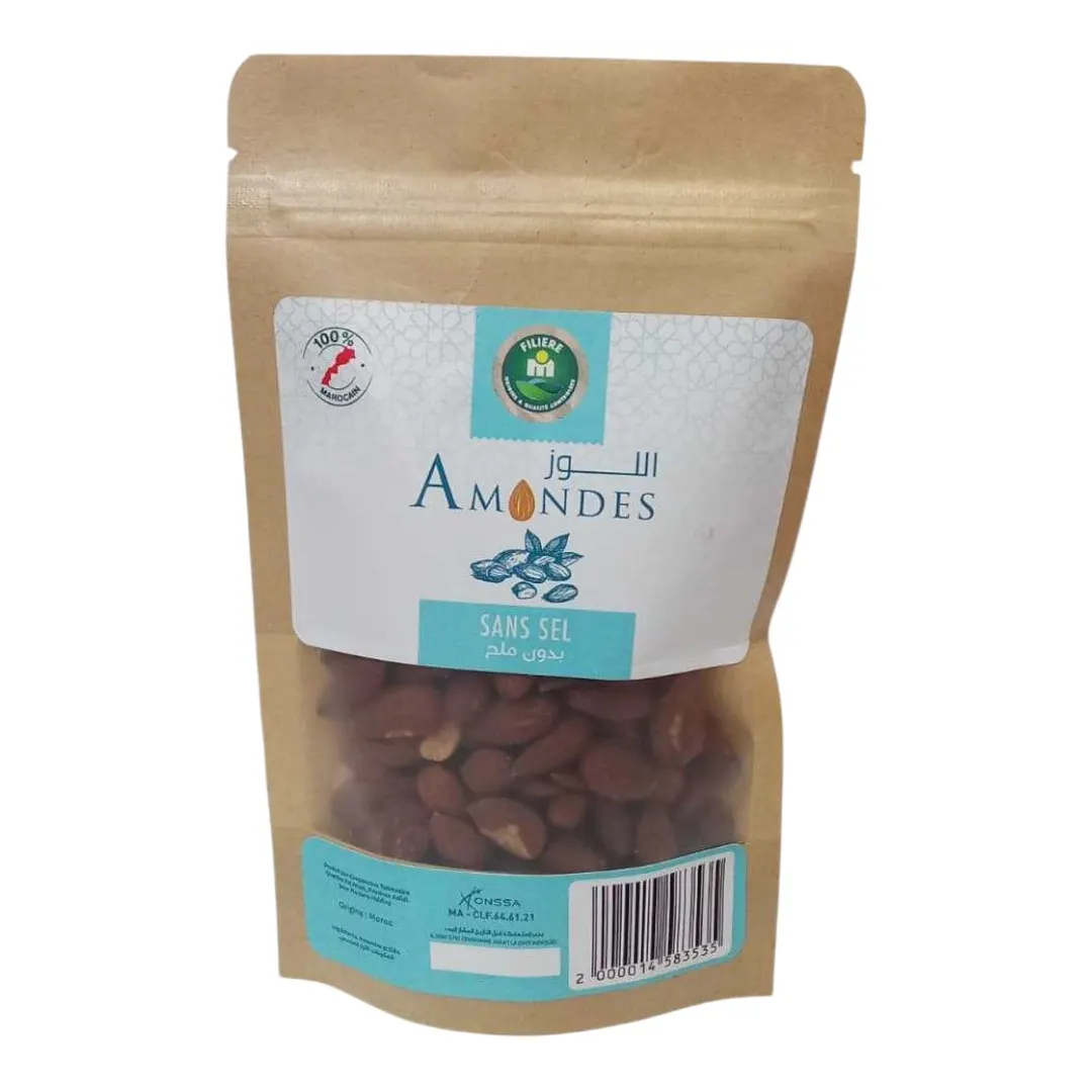 Amandes sans sel 100g - FILIERE M