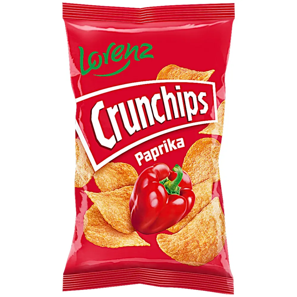 Crunchips saveur paprika 100g - LORENZ