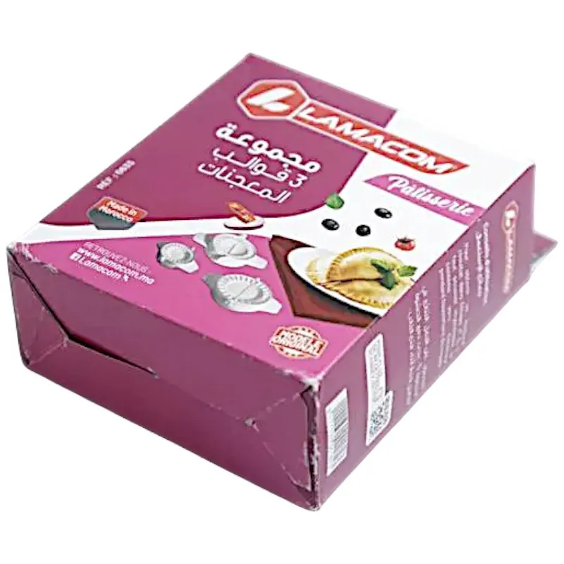 3 moules découpe-pâte - LAMACOM