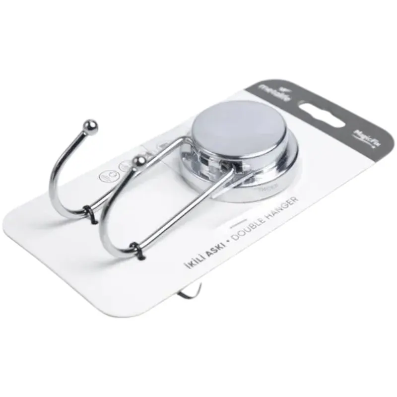 Crochet Double Salle De Bain Chrome  Mgk-701 OKYANUS