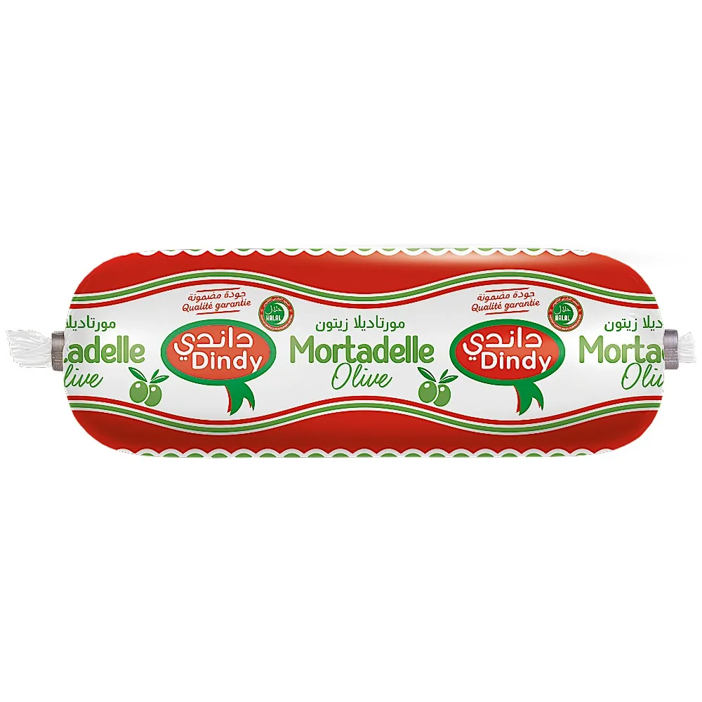 Mortadelle aux olives 380g - DINDY