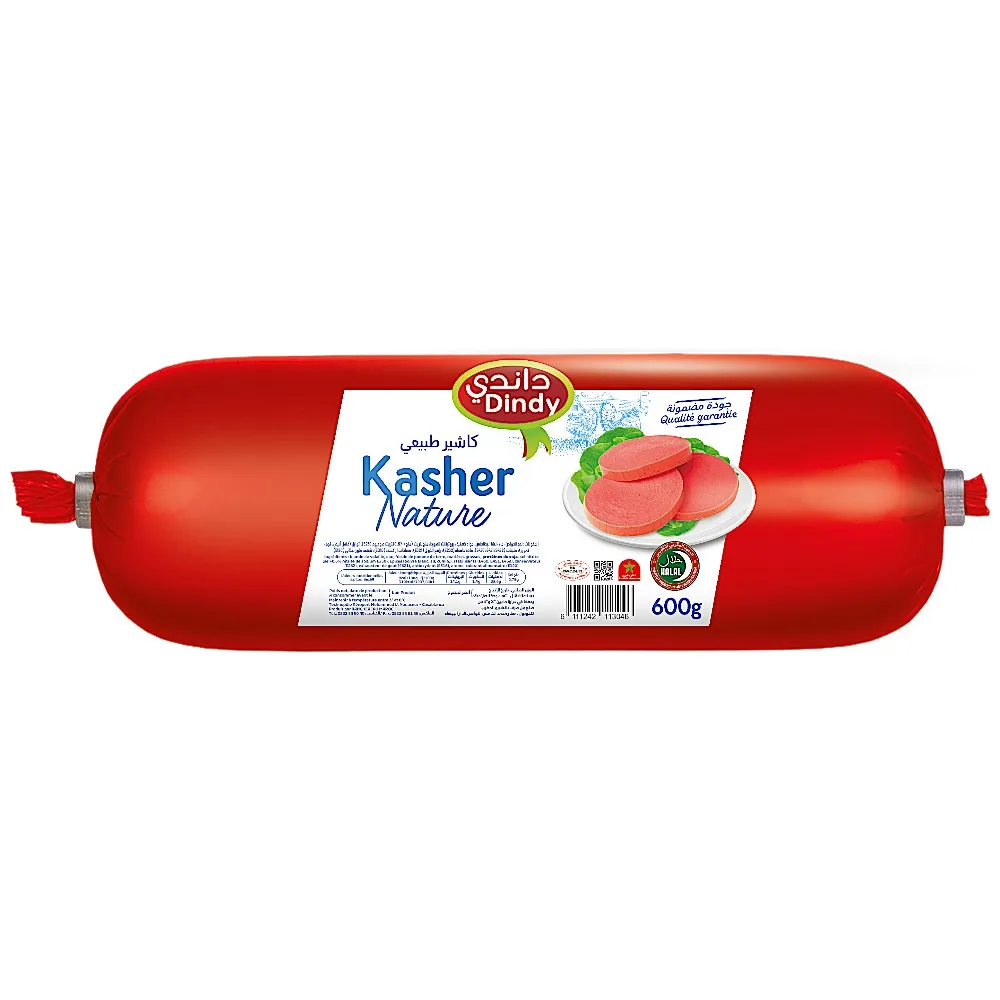 Saucisson de dinde nature 600g - DINDY