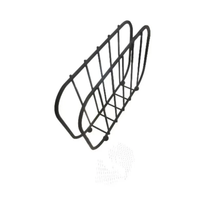 Support De Serviette Maxi / Noir METALIFE