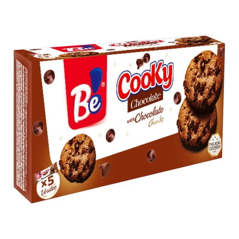 Cookies chocolat 5 unités x64g - BE