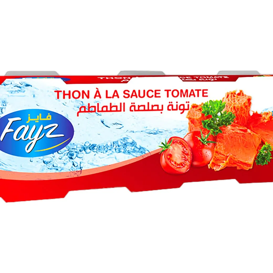 Thon à la sauce tomate 3x80g - FAYZ