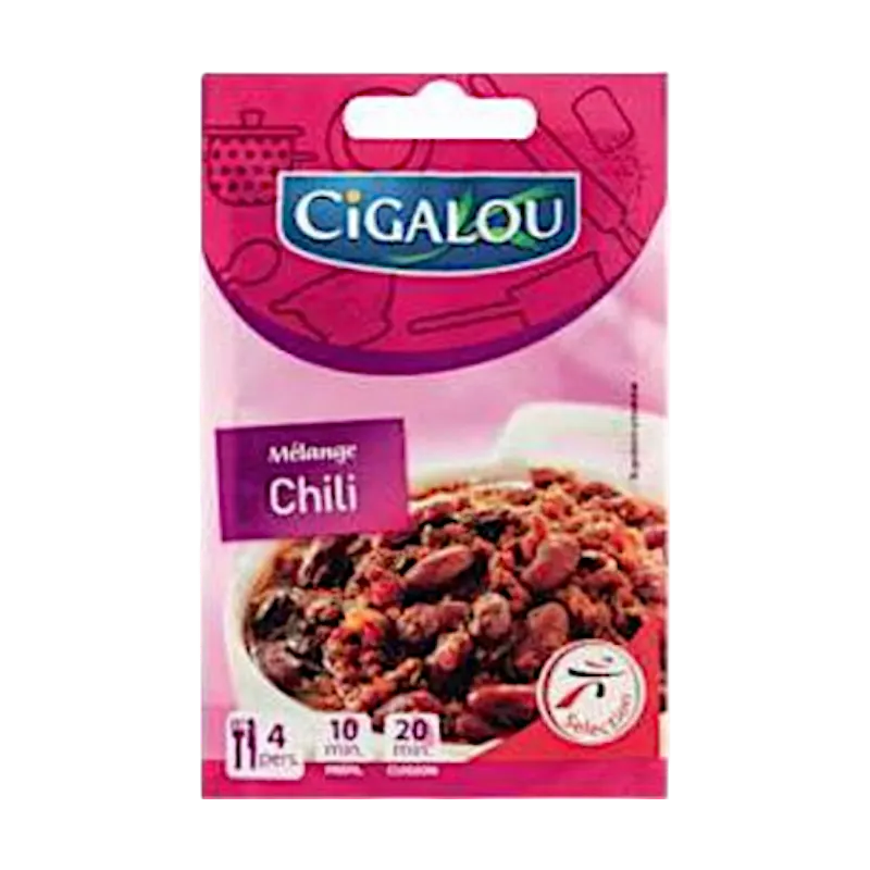 Intermarché - Mélange chili mexicain 20g - CIGALOU