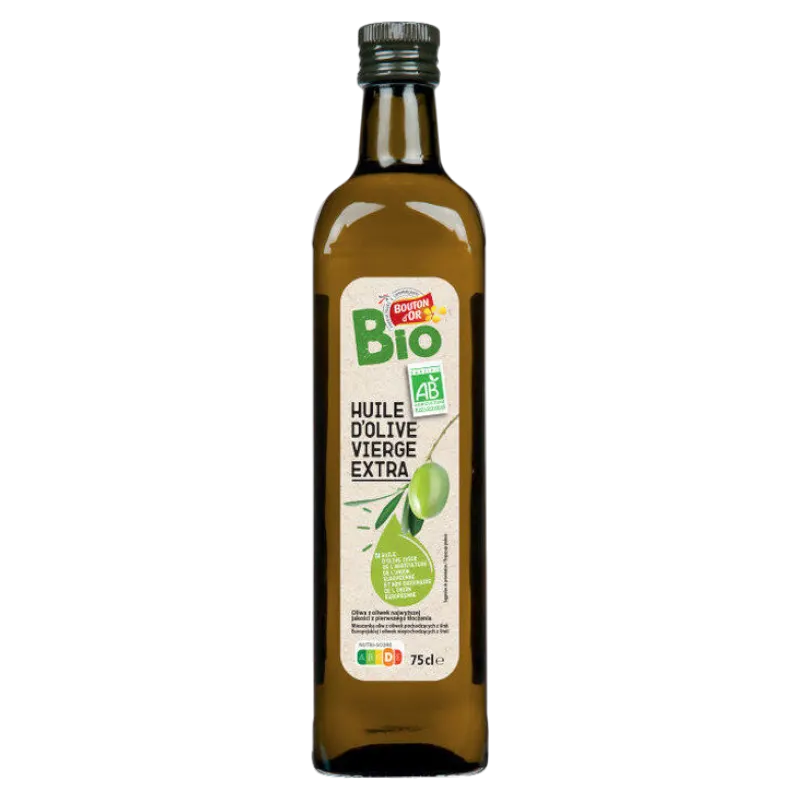 Intermarché - Huile d'olive vierge extra bio 75cl - BOUTON D'OR