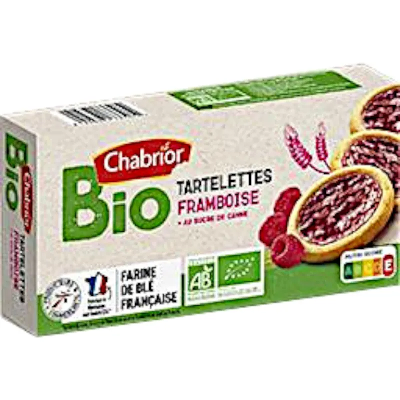 Intermarché - Tartelettes à la framboise bio 125g - CHABRIOR