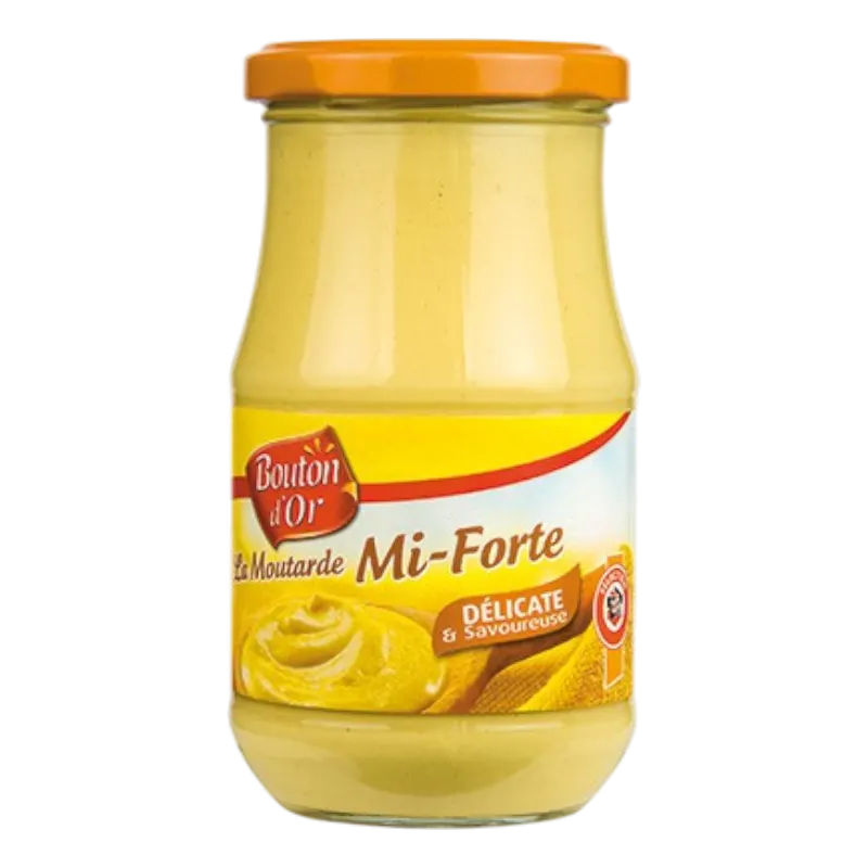 Intermarché - Moutarde mi-forte 350g - BOUTON D'OR