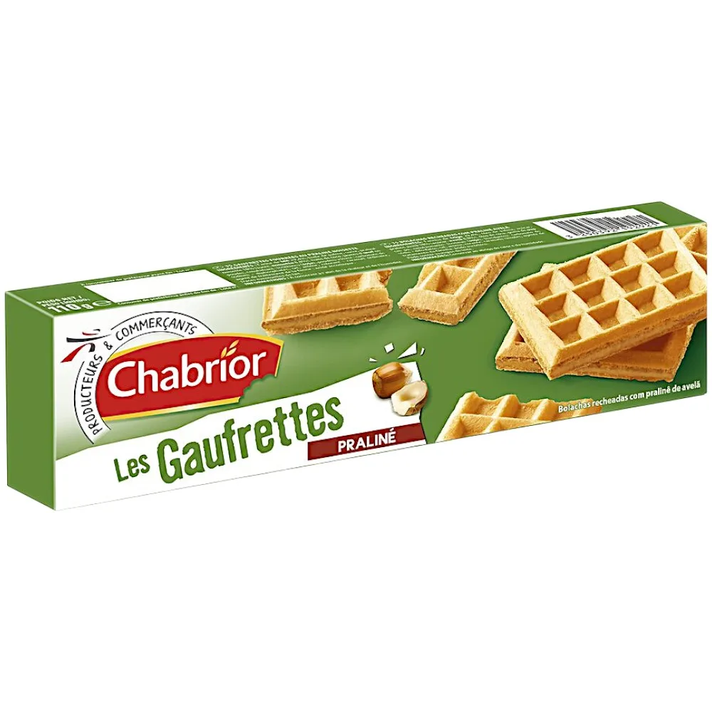 Intermarché - Les gaufrettes praliné 110g - CHABRIOR