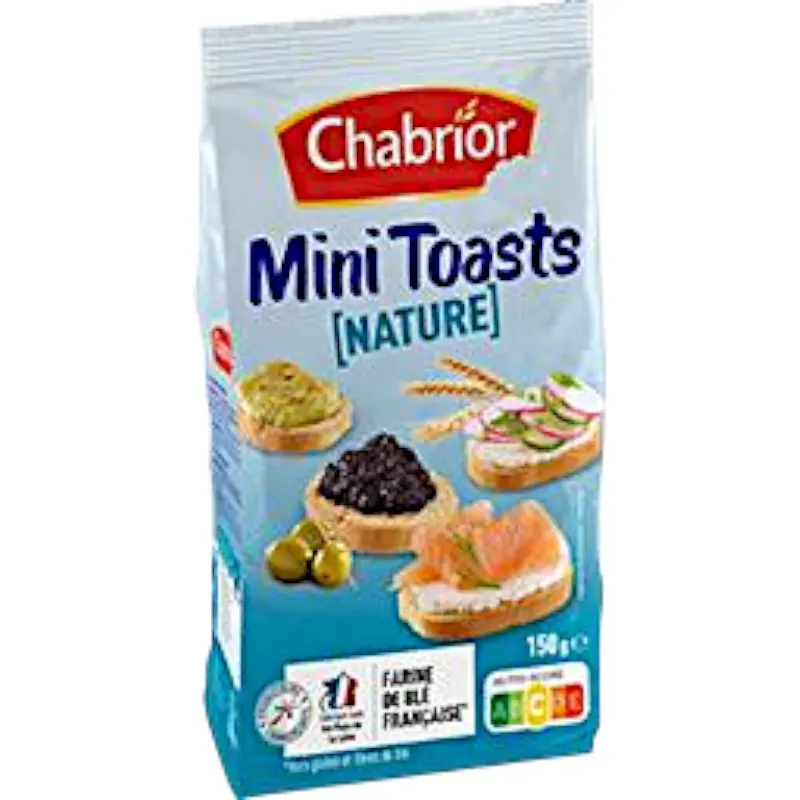 Intermarché - Mini toasts nature 150g - CHABRIOR