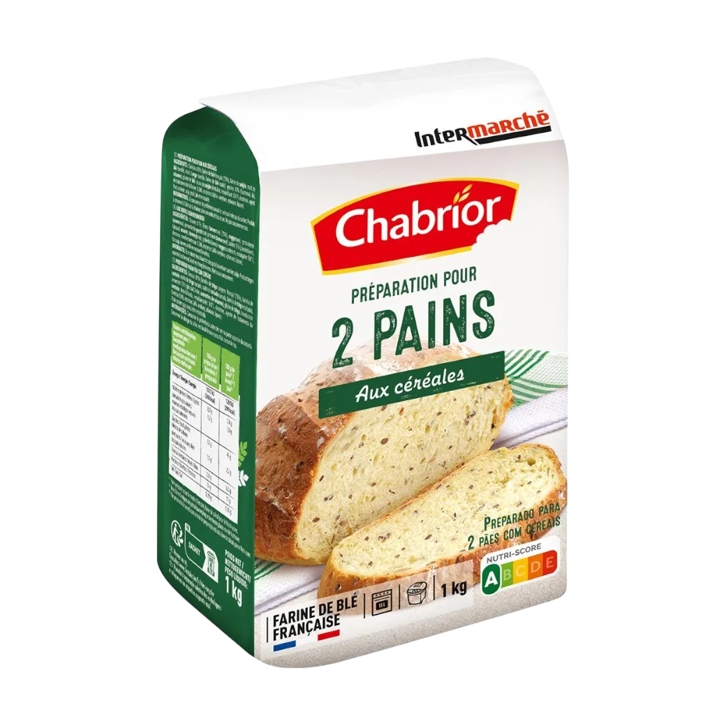 Intermarché - Préparation pour pain aux céréales 1kg - CHABRIOR