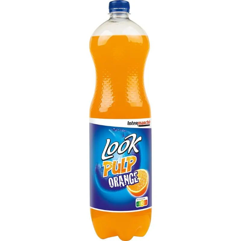 Intermarché - Look Boisson gazeuse Pulp orange 1,5L