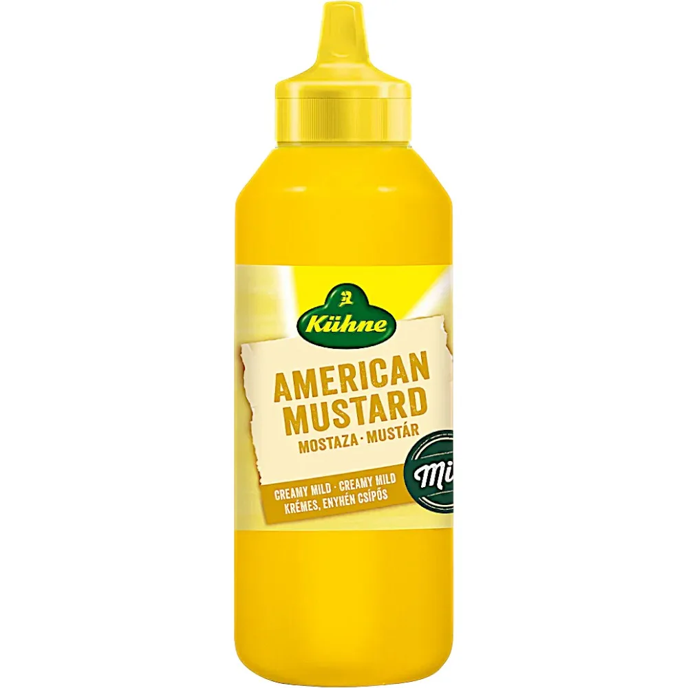 Moutarde souple américaine medium 255g - KÜHNE