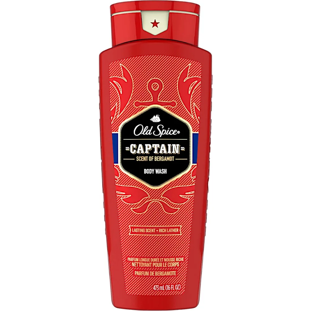 Bain douche Captain 473ml - OLD SPICE
