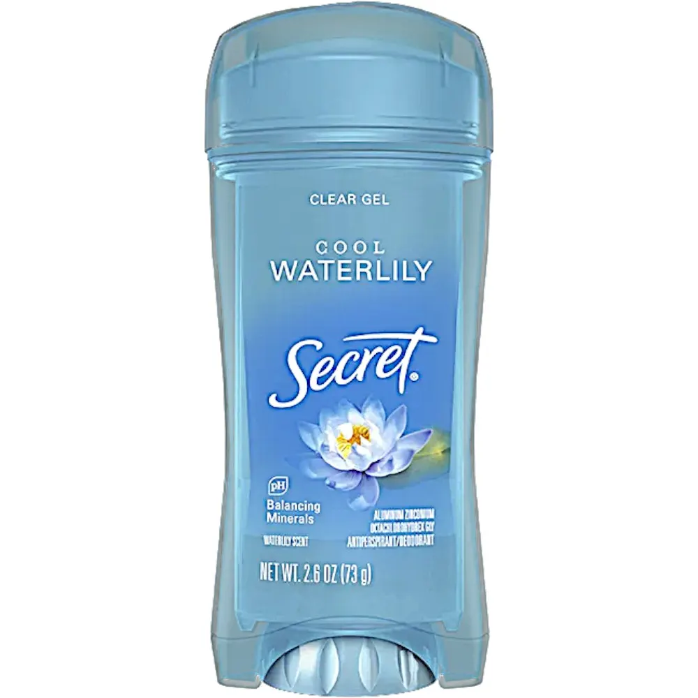 Déodorant antiperspirant Clear Gel parfum Waterlily 73g - SECRET