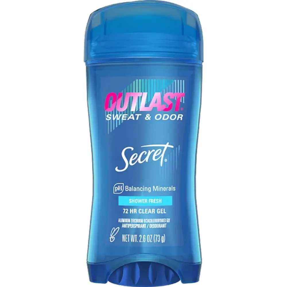 Déodorant Outlast Clear Gel Shower Fresh 73 g - SECRET