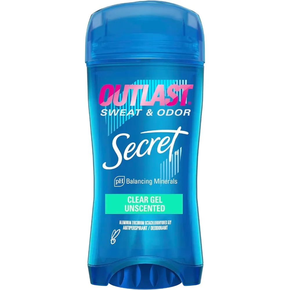 Déodorant Outlast Clear Gel Unscented 73 g - SECRET