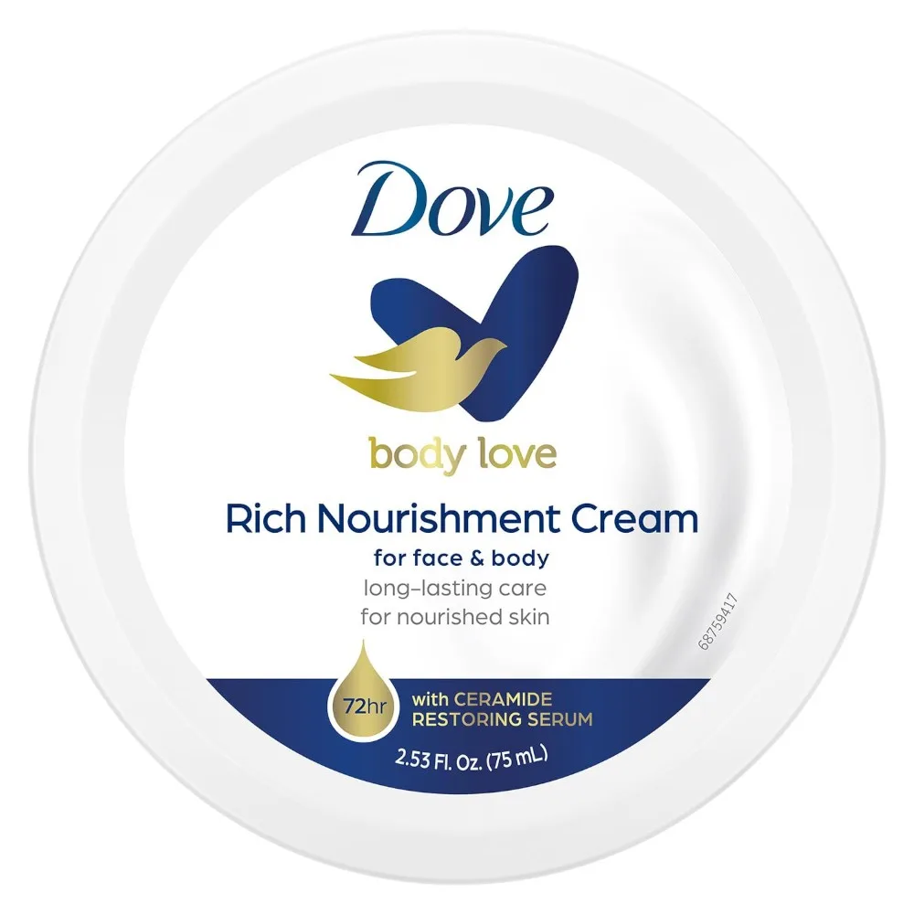 Crème Body Love hydratation intense 75 ml - DOVE