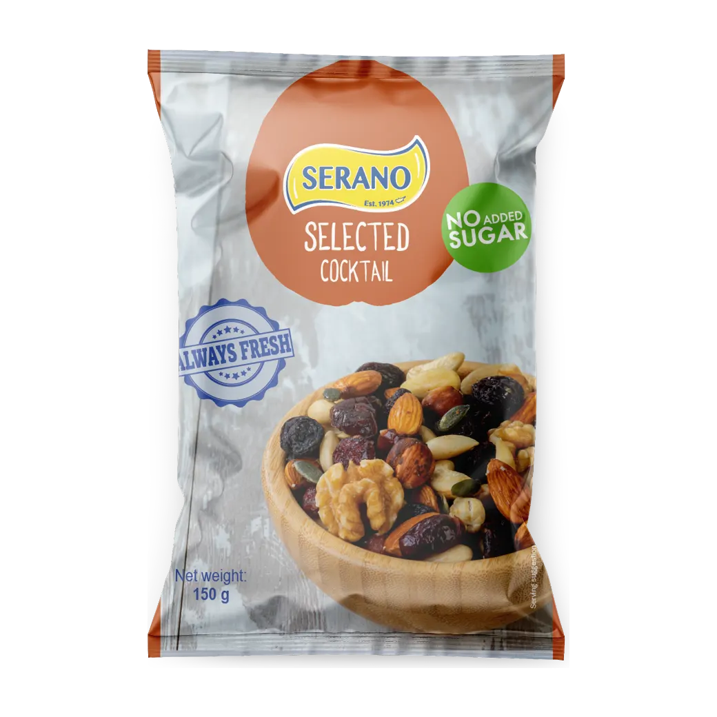 Cocktail sélectionné sans sucre 150g - SERANO